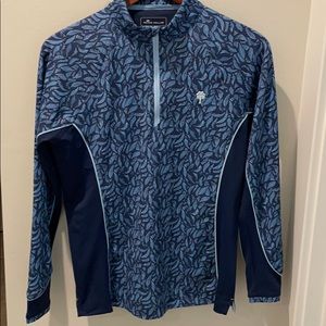 Peter Millar quarter zip golf  pullover medium